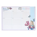 DISNEY ALICE IN WONDERLAND A4 WEEKLY PLANNER
