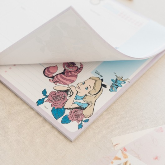 DISNEY ALICE IN WONDERLAND A4 WEEKLY PLANNER