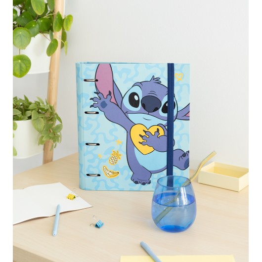 DISNEY STITCH TROPICAL PREMIUM 4 RING BINDER