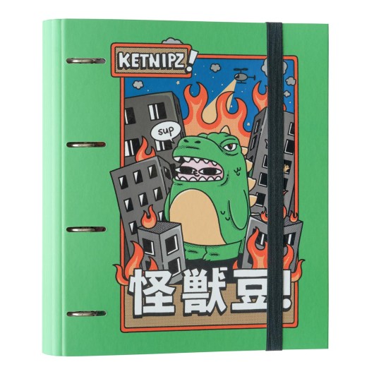 KETNIPZ 4 RING BINDER