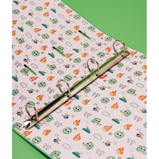 KETNIPZ 4 RING BINDER