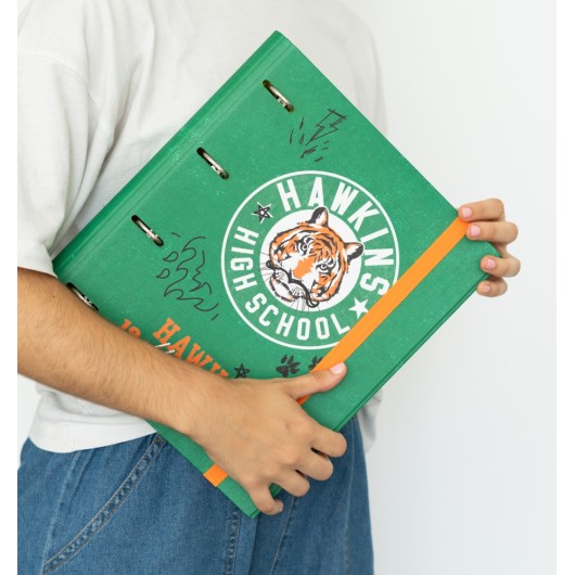 STRANGER THINGS HIGH SCHOOL 4 RING BINDER