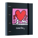 KEITH HARING 4 RING BINDER