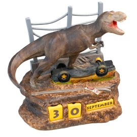 JURASSIC PARK 3D PERPETUAL CALENDAR