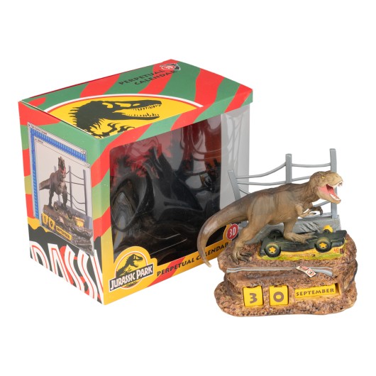 JURASSIC PARK 3D PERPETUAL CALENDAR