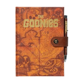 THE GOONIES TREASURE MAP A5 PREMIUM NOTEBOOK WITH PROJECTOR PEN