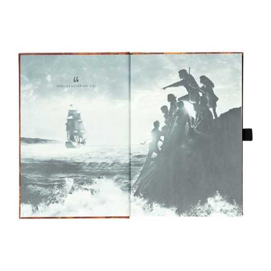 THE GOONIES TREASURE MAP A5 PREMIUM NOTEBOOK WITH PROJECTOR PEN