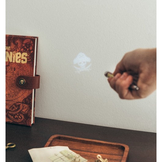 THE GOONIES TREASURE MAP A5 PREMIUM NOTEBOOK WITH PROJECTOR PEN