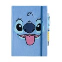 DISNEY STITCH TROPICAL PLUSH COVER PREMIUM A5 NOTEBOOK WITH PROJECTOR PEN