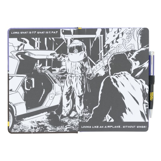 BACK TO THE FUTURE PREMIUM A5 NOTEBOOK WITH PEN