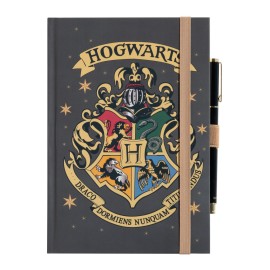 HARRY POTTER HOGWARTS PREMIUM A5 NOTEBOOK WITH PEN