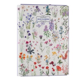 WILD FLOWERS FILE FOLDER