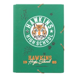 STRANGER THINGS HIGH SCHOOL FILE FOLDER