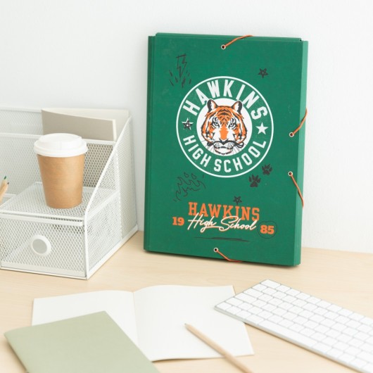 STRANGER THINGS HIGH SCHOOL FILE FOLDER