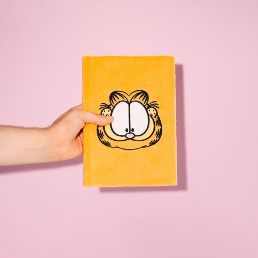 GARFIELD PREMIUM A5 PLUSH COVER NOTEBOOK