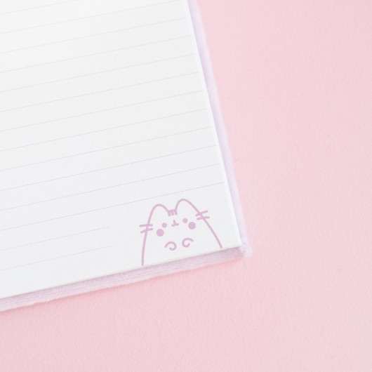 PUSHEEN MOMENTS PREMIUM A5 PLUSH COVER NOTEBOOK