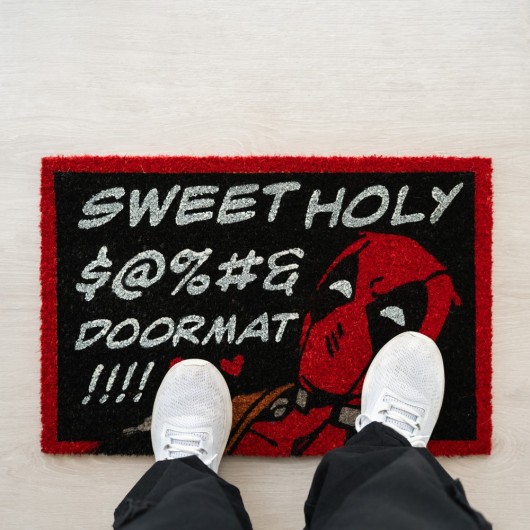 MARVEL DEADPOOL DOOR MAT