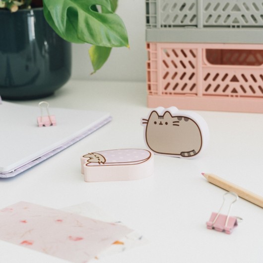 PUSHEEN MOMENTS JUMBO ERASER SET