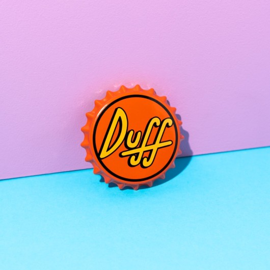 THE SIMPSONS DUFF BEER BOTTLE OPENER MAGNET 