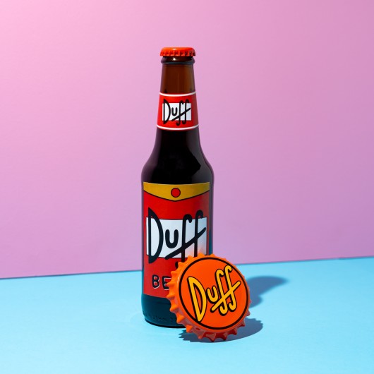 THE SIMPSONS DUFF BEER BOTTLE OPENER MAGNET 