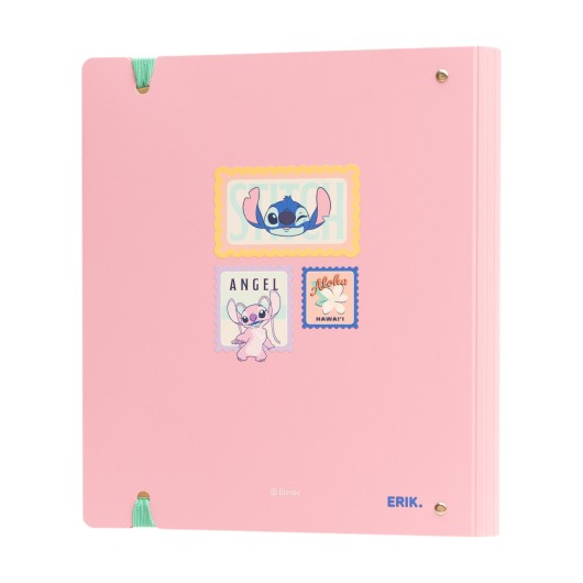 DISNEY STITCH POLYPROPYLENE 4 RING BINDER