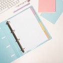 PUSHEEN POLYPROPYLENE 4 RING BINDER