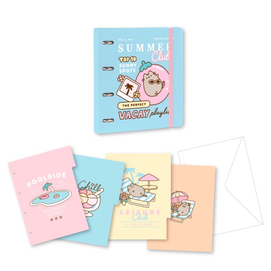 PUSHEEN POLYPROPYLENE 4 RING BINDER