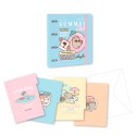 PUSHEEN POLYPROPYLENE 4 RING BINDER