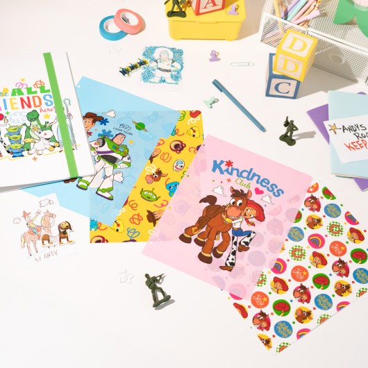 DISNEY PIXAR TOY STORY POLYPROPYLENE 4 RING BINDER