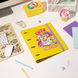 MINIONS POLYPROPYLENE 4-RING BINDER 2