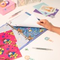 GARFIELD POLYPROPYLENE 4-RING BINDER