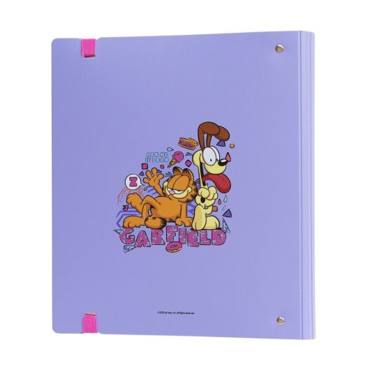GARFIELD POLYPROPYLENE 4-RING BINDER