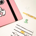 SNOOPY POLYPROPYLENE 4 RING BINDER