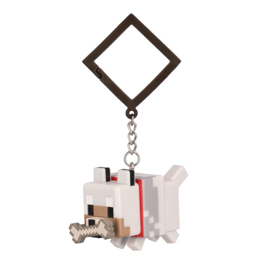 MINECRAFT SERIES 3 BACKPACK BUDDIES KEYRINGS CDU 24 UNITS