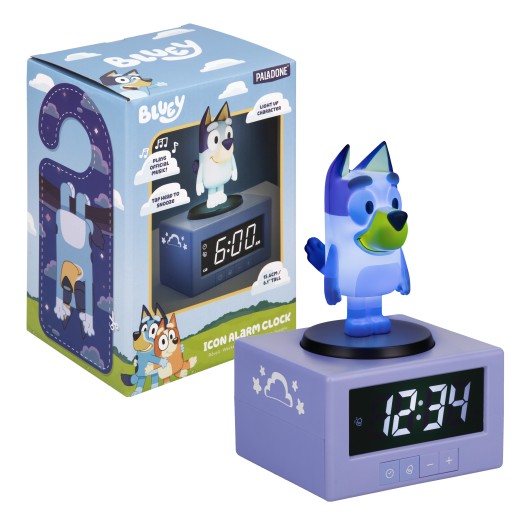 BLUEY ICON ALARM CLOCK