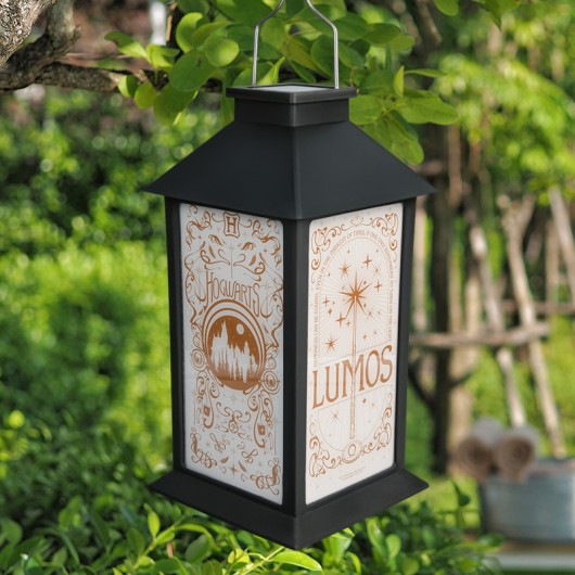 HOGWARTS PRINTED SOLAR LANTERN