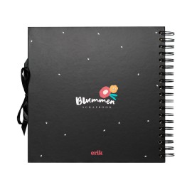 SCRAPBOOK ALBUM FOTO 26X26CM 40 PAGINAS BLUMMEN 2