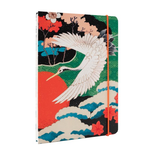 CUADERNO ENCUADERNACION ARTESANAL A5 JAPANESE CRANE KOKONOTE