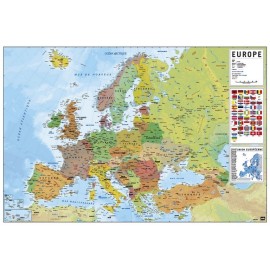POSTER CARTE EUROPE