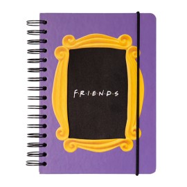 CUADERNO TAPA FORRADA A5 FRIENDS