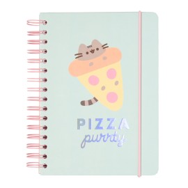 CUADERNO TAPA FORRADA A5 PUSHEEN FOODIE COLLECTION