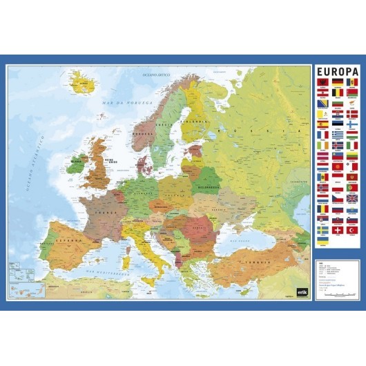 VADE ESCOLAR MAPA DA EUROPA
