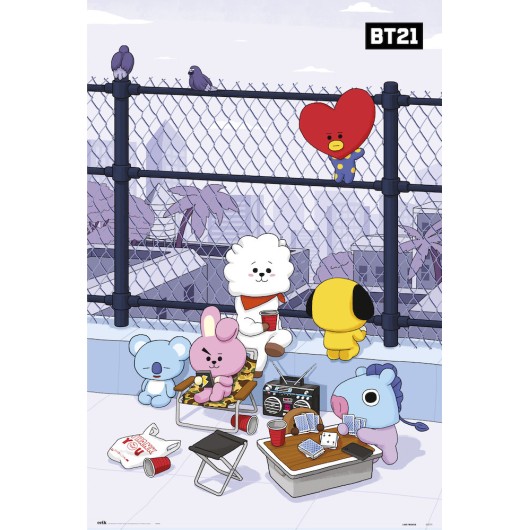 POSTER BT21 AZOTEA