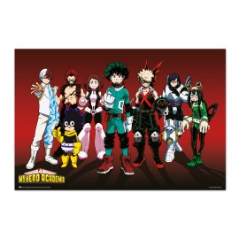 POSTER MY HERO ACADEMIA HERO VERSION