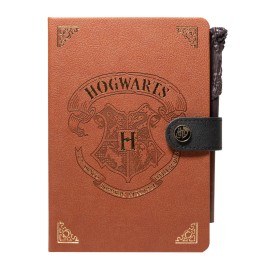 CUADERNO PREMIUM A5 CON BOLIGRAFO VARITA HARRY POTTER