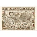 POSTER MAPA DEL MUNDO ANTIGUO