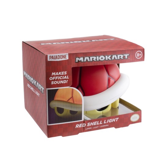 LAMPARA CON SONIDO NINTENDO MARIO KART RED SHELL