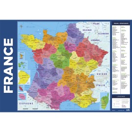 VADE ESCOLAR CARTE DE FRANCE 2017