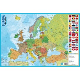 LAMINA DIDACTICA PORTUGUES MAPA DA EUROPA