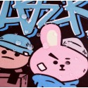 ALFOMBRILLA RATON XXL CON LUZ LED BT21